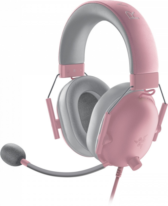 Razer Blackshark V2 X Gaming Headset, Rosa in the group COMPUTERS & PERIPHERALS / GAMING / Headset at TP E-commerce Nordic AB (C56126)