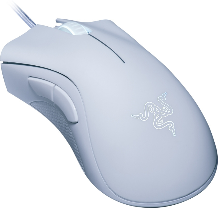Razer Deathadder Essential spelmus, vit in the group COMPUTERS & PERIPHERALS / GAMING / Mice at TP E-commerce Nordic AB (C56138)
