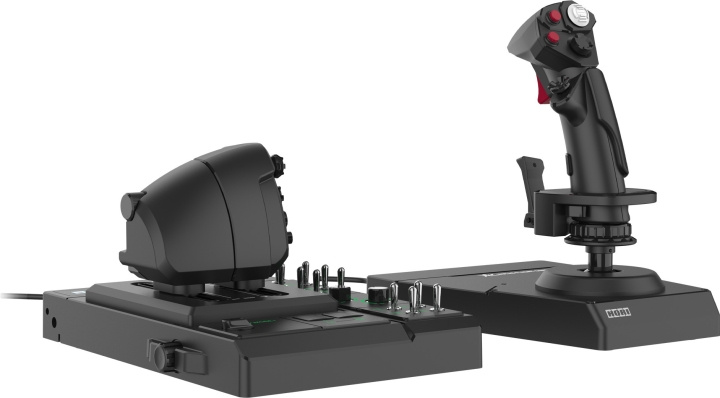 Hori HOTAS Flight Control System - spelkontroll, PC. in the group COMPUTERS & PERIPHERALS / GAMING / Steering wheels & Joysticks at TP E-commerce Nordic AB (C56167)