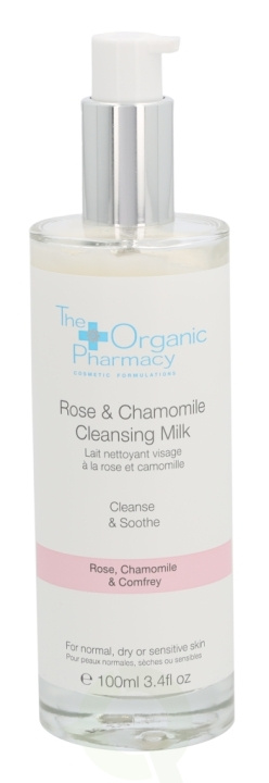 The Organic Pharmacy Rose & Chamomile Cleansing Milk 100 ml For Sensitive Skin/Normal To Dry Skin in the group BEAUTY & HEALTH / Skin care / Face / Cleaning at TP E-commerce Nordic AB (C56192)