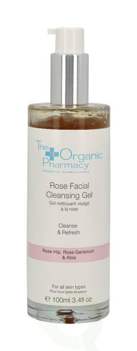 The Organic Pharmacy Rose Facial Cleansing Gel 100 ml Cleanse & Refresh For All Skin Types in the group BEAUTY & HEALTH / Skin care / Face / Cleaning at TP E-commerce Nordic AB (C56194)