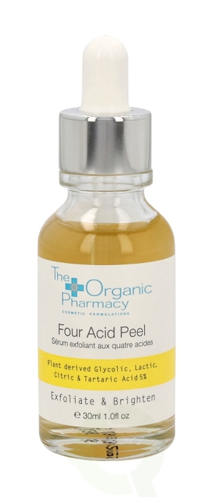 The Organic Pharmacy Four Acid Peel 30 ml Glycolic/lactic/citric/Tartaric acid 5% Exfoliates & Brighten/texture/sm in the group BEAUTY & HEALTH / Skin care / Face / Skin serum at TP E-commerce Nordic AB (C56211)