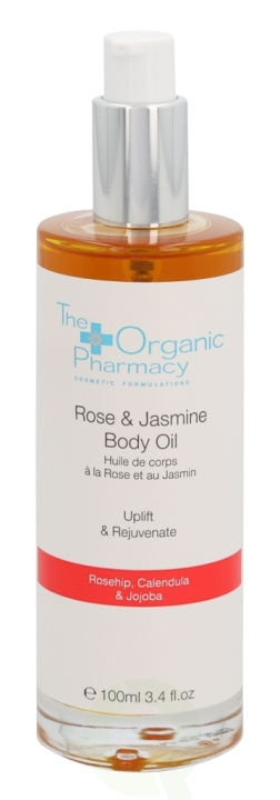 The Organic Pharmacy Rose & Jasmine Body Oil 100 ml Rosehip Canlendula & Jojoba in the group BEAUTY & HEALTH / Skin care / Body health / Body oil at TP E-commerce Nordic AB (C56232)