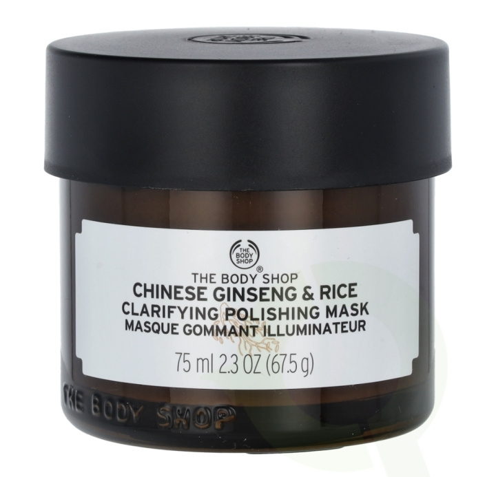The Body Shop Clarifying Polishing Mask 75 ml Chinese Ginseng & Rice in the group BEAUTY & HEALTH / Skin care / Face / Masks at TP E-commerce Nordic AB (C56316)