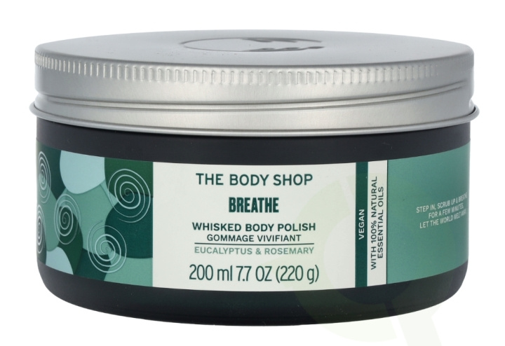 The Body Shop Breathe Whisked Body Polish 200 ml Eucalyptus & Rosemary in the group BEAUTY & HEALTH / Skin care / Face / Scrub / Peeling at TP E-commerce Nordic AB (C56356)