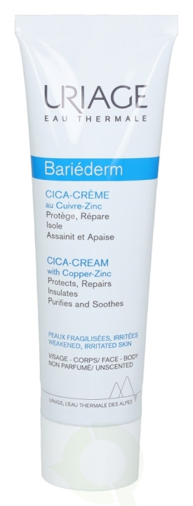 Uriage Bariederm Repairing Cica-Cream 100 ml With Copper-Zinc in the group BEAUTY & HEALTH / Skin care / Body health / Body lotion at TP E-commerce Nordic AB (C56523)