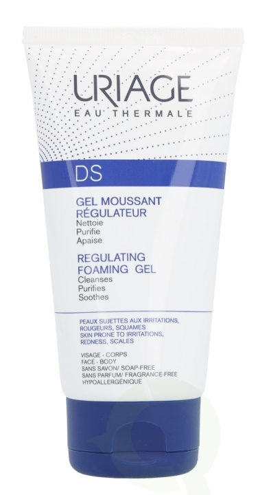 Uriage D.S. Gel Regulating Foaming Gel 150 ml in the group BEAUTY & HEALTH / Skin care / Body health / Bath & Shower gels at TP E-commerce Nordic AB (C56530)