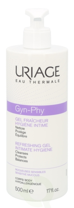 Uriage Gyn-Phy Intimate Hygiene Refreshing Gel 500 ml in the group BEAUTY & HEALTH / Skin care / Body health / Bath & Shower gels at TP E-commerce Nordic AB (C56551)