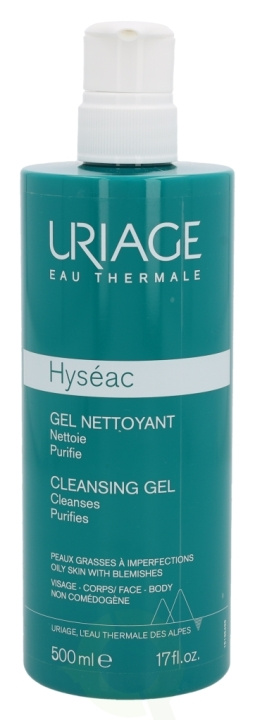 Uriage Hyseac Cleansing Gel 500 ml Combination To Oily Skin in the group BEAUTY & HEALTH / Skin care / Face / Cleaning at TP E-commerce Nordic AB (C56563)
