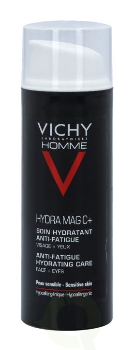 Vichy Homme Hydramag C Anti Fatigue Hydrating Care 50 ml Face-Eyes / Sensitive Skin in the group BEAUTY & HEALTH / Skin care / Face / Day cream at TP E-commerce Nordic AB (C56600)