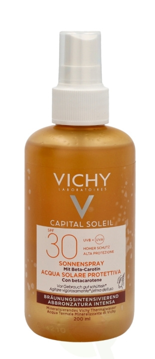 Vichy Ideal Soleil Solar Protective Water Enhanced SPF30 200 ml in the group BEAUTY & HEALTH / Skin care / Tanning / Sunscreen at TP E-commerce Nordic AB (C56649)