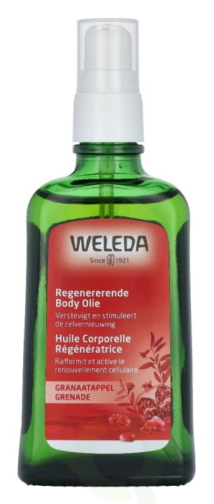Weleda Pomegranate Regenerating Body Oil 100 ml in the group BEAUTY & HEALTH / Skin care / Body health / Body oil at TP E-commerce Nordic AB (C56683)