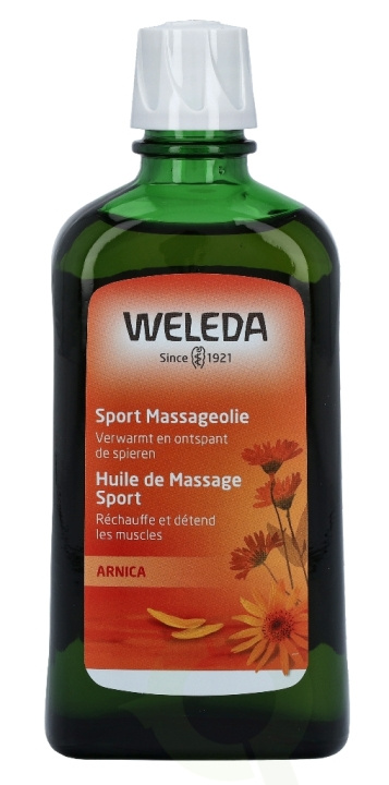 Weleda Arnica Massage Oil 200 ml All Skin Types in the group BEAUTY & HEALTH / Skin care / Body health / Body oil at TP E-commerce Nordic AB (C56713)