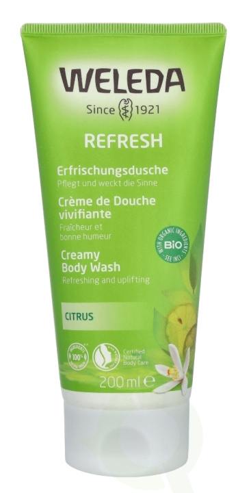 Weleda Citrus Creamy Body Wash 200 ml in the group BEAUTY & HEALTH / Skin care / Body health / Bath & Shower gels at TP E-commerce Nordic AB (C56719)