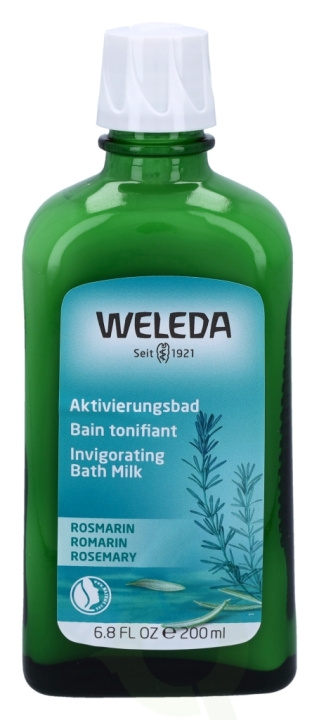 Weleda Rosemary Invigorating Bath Milk 200 ml in the group BEAUTY & HEALTH / Skin care / Body health / Bath & Shower gels at TP E-commerce Nordic AB (C56733)