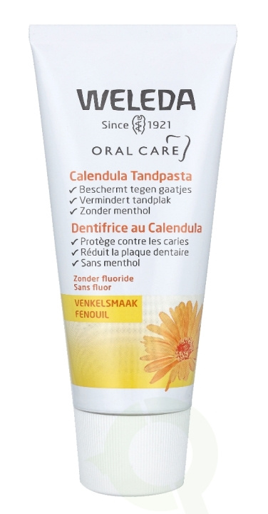Weleda Calendula Toothpaste 75 ml in the group BEAUTY & HEALTH / Oral care / Accessories for electric toothbrushes at TP E-commerce Nordic AB (C56762)