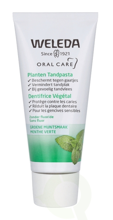 Weleda Plant Gel Toothpaste 75 ml in the group BEAUTY & HEALTH / Oral care / Whitening products at TP E-commerce Nordic AB (C56764)