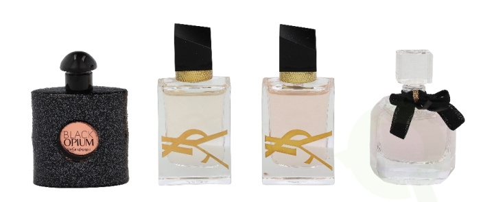 Yves Saint Laurent YSL Miniatures Collection 30 ml Black Opium Edp 7,5ml/Libre Edp 7,5ml/Libre Edt 7,5ml/Mon Paris Edp 7,5ml in the group BEAUTY & HEALTH / Gift sets / Gift sets for her at TP E-commerce Nordic AB (C56808)