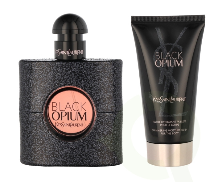 Yves Saint Laurent YSL Black Opium Giftset 100 ml EDP 50 ml/Body Lotion 50 ml/Travel Selection in the group BEAUTY & HEALTH / Gift sets / Gift sets for her at TP E-commerce Nordic AB (C56823)