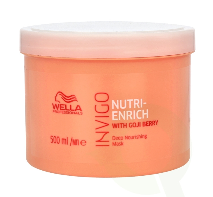 Wella Invigo - Nutri-Enrich Deep Nourishing Mask 500 ml With Goji Berry in the group BEAUTY & HEALTH / Hair & Styling / Hair care / Hair Mask at TP E-commerce Nordic AB (C56900)