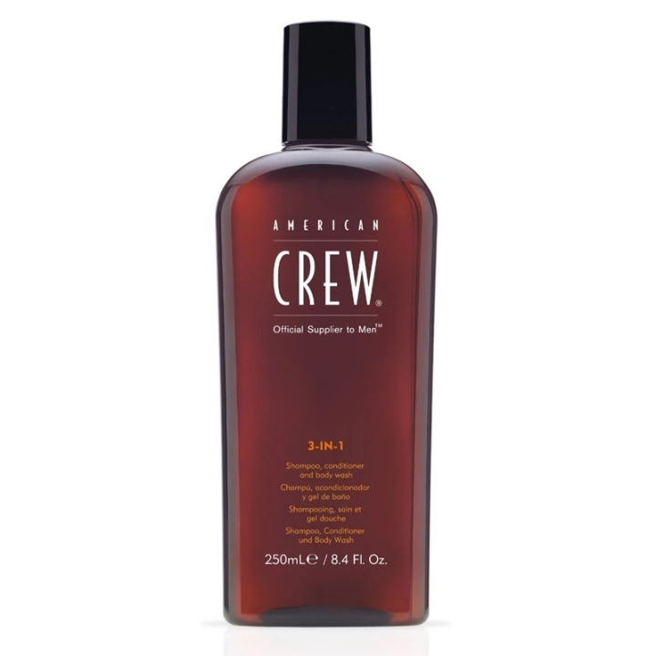 American Crew Classic 3-in-1 250ml in the group BEAUTY & HEALTH / Hair & Styling / Hair care / Schampoo at TP E-commerce Nordic AB (C56936)