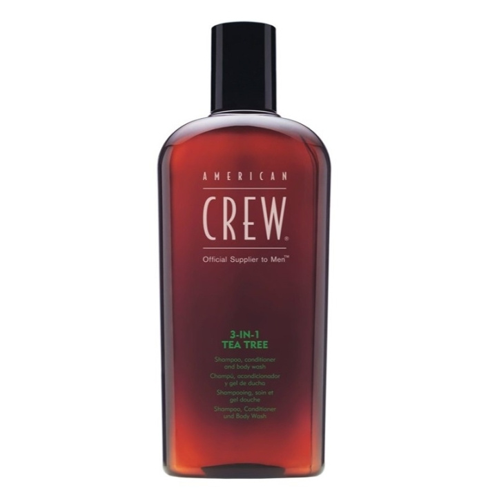 American Crew Classic 3-in-1 Tea Tree 250ml in the group BEAUTY & HEALTH / Hair & Styling / Hair care / Schampoo at TP E-commerce Nordic AB (C56940)