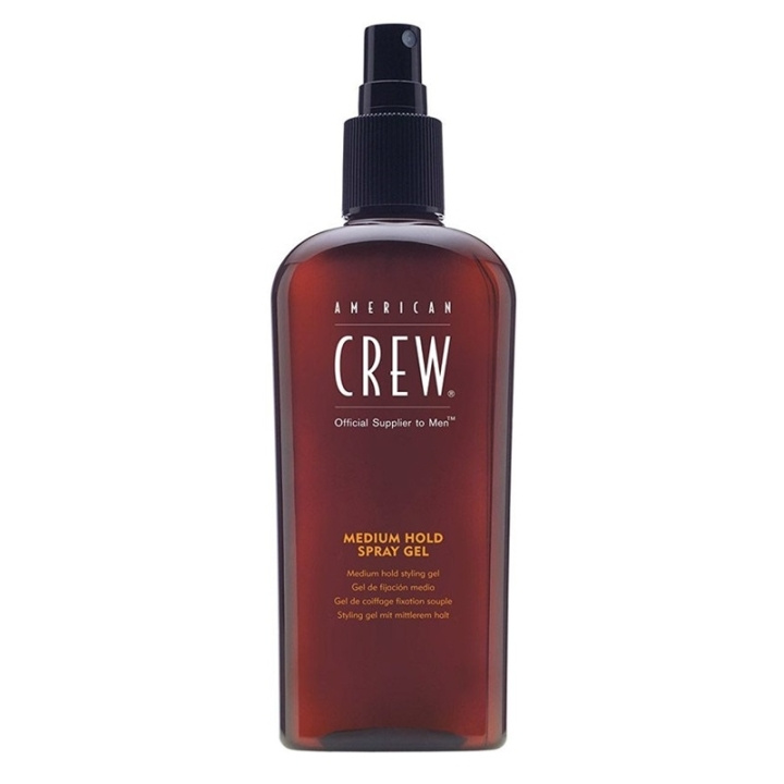 American Crew Medium Hold Spray Gel 250ml in the group BEAUTY & HEALTH / Hair & Styling / Hair styling / Hair spray at TP E-commerce Nordic AB (C56942)