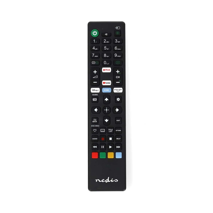 Nedis Replacement Remote Control | Suitable for: Sony | Fixed | 1 Device | Amazon Prime / Disney + Button / Netflix Button / Youtube Button | Infrared | Black in the group HOME ELECTRONICS / Audio & Picture / TV & Accessories / Remote controls at TP E-commerce Nordic AB (C57018)