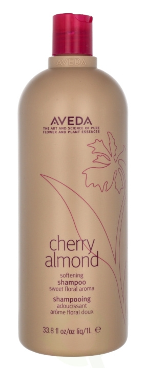 Aveda Cherry Almond Softening Shampoo 1000 ml Sweet Floral Aroma in the group BEAUTY & HEALTH / Hair & Styling / Hair care / Schampoo at TP E-commerce Nordic AB (C57047)