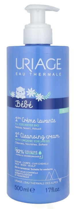 Uriage Bebe 1st Cleansing Cream 500 ml in the group BEAUTY & HEALTH / Skin care / Face / Day cream at TP E-commerce Nordic AB (C57069)