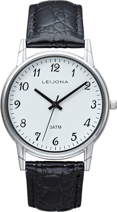 Leijona 5020-071 armbandsur, 34 mm, silver in the group Sport, leisure & Hobby / Accessories / Watches at TP E-commerce Nordic AB (C57145)