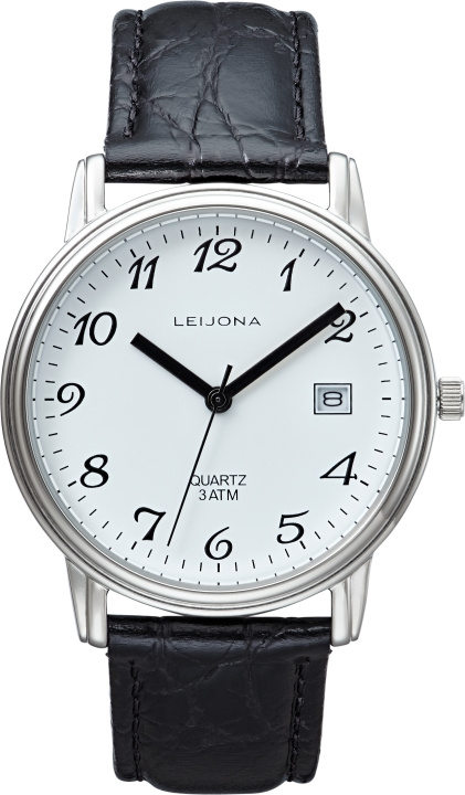 Leijona 5020-678 armbandsur, 35 mm, silver in the group Sport, leisure & Hobby / Accessories / Watches at TP E-commerce Nordic AB (C57147)