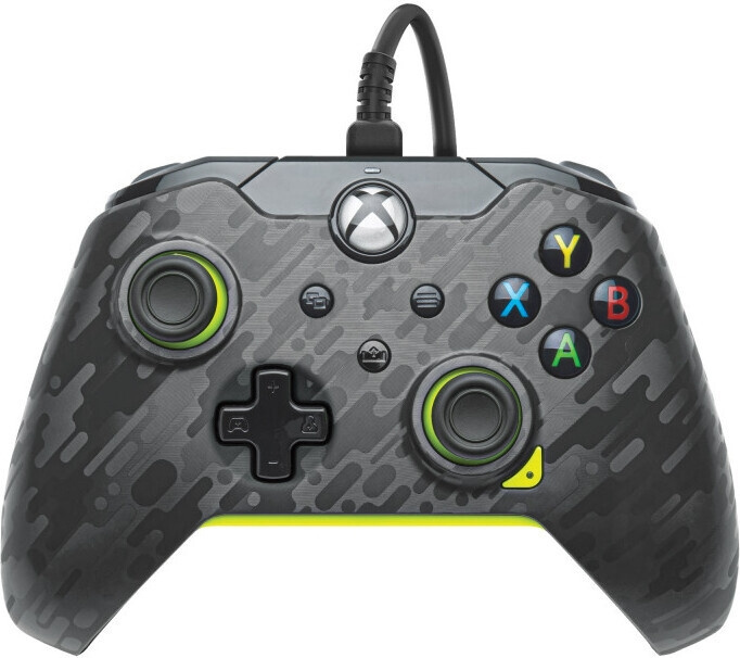 PDP Gaming Wired Controller - Electric Carbon, PC / Xbox in the group COMPUTERS & PERIPHERALS / GAMING / Gamepad at TP E-commerce Nordic AB (C57197)
