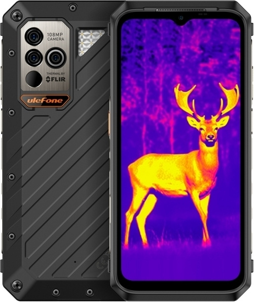 Ulefone Power Armor 18T Ultra 5G telefon, 512/12GB, svart in the group SMARTPHONE & TABLETS / Mobile phones & smartphones at TP E-commerce Nordic AB (C57341)