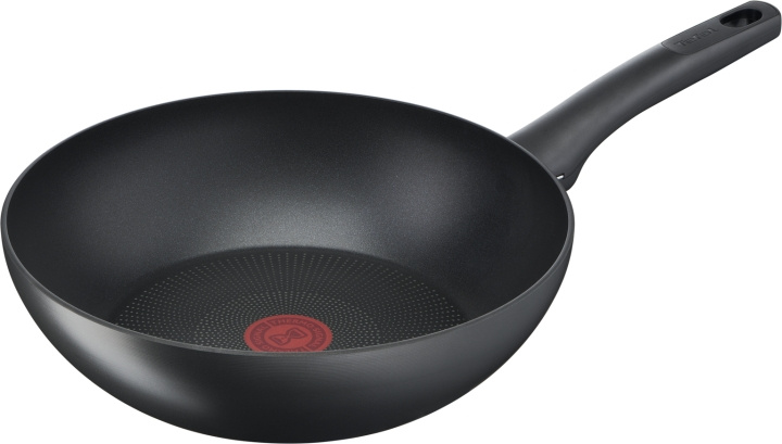 Tefal Ultimate wokpanna 28 cm, svart in the group HOME, HOUSEHOLD & GARDEN / Kitchen utensils / Frying pans at TP E-commerce Nordic AB (C57449)