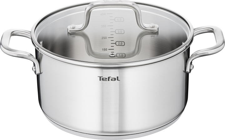 Tefal Virtuoso gryta, 24 cm / 5,3 L, rostfritt stål in the group HOME, HOUSEHOLD & GARDEN / Kitchen utensils / Pots & Pans at TP E-commerce Nordic AB (C57452)