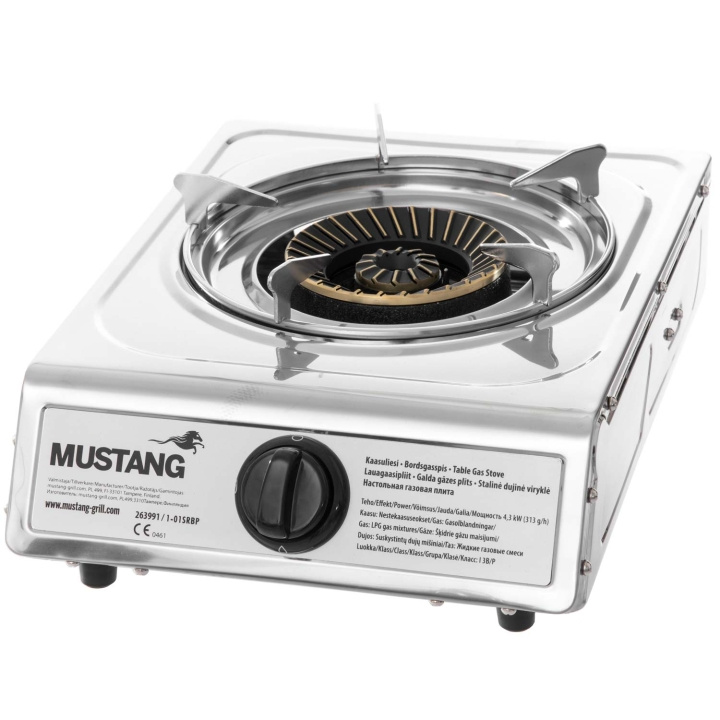 Mustang Gasolkök 1-brännare in the group HOME, HOUSEHOLD & GARDEN / Garden products / Barbeque & Accessories at TP E-commerce Nordic AB (C57498)