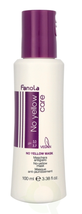 Fanola No Yellow Hair Mask 100 ml in the group BEAUTY & HEALTH / Hair & Styling / Hair care / Hair Mask at TP E-commerce Nordic AB (C57535)