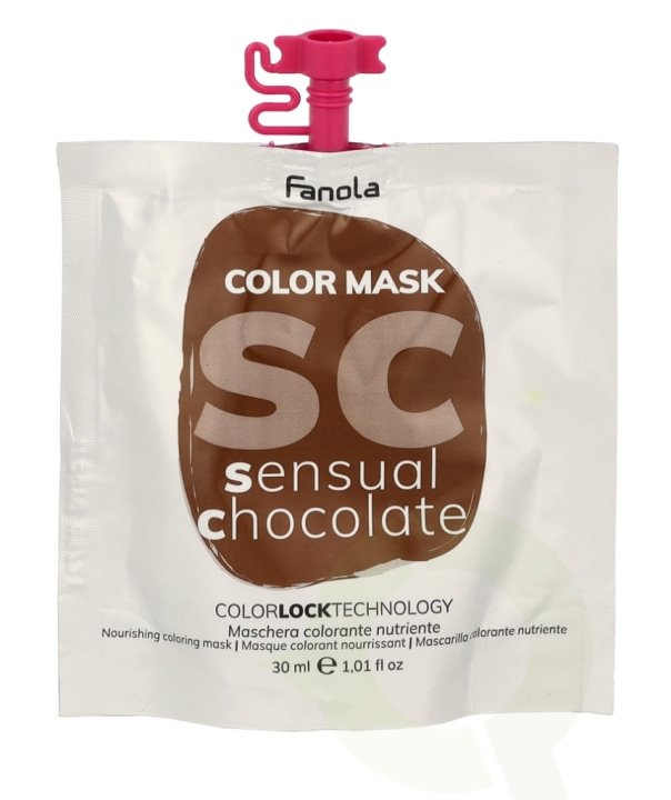 Fanola Color Mask 30 ml Sensual Chocolate in the group BEAUTY & HEALTH / Skin care / Face / Masks at TP E-commerce Nordic AB (C57555)