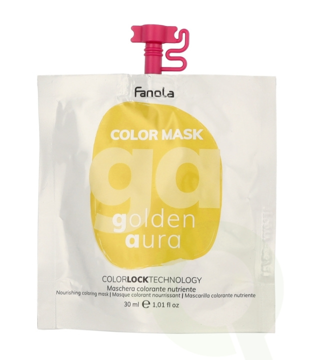 Fanola Color Mask 30 ml Golden Aura in the group BEAUTY & HEALTH / Skin care / Face / Masks at TP E-commerce Nordic AB (C57556)