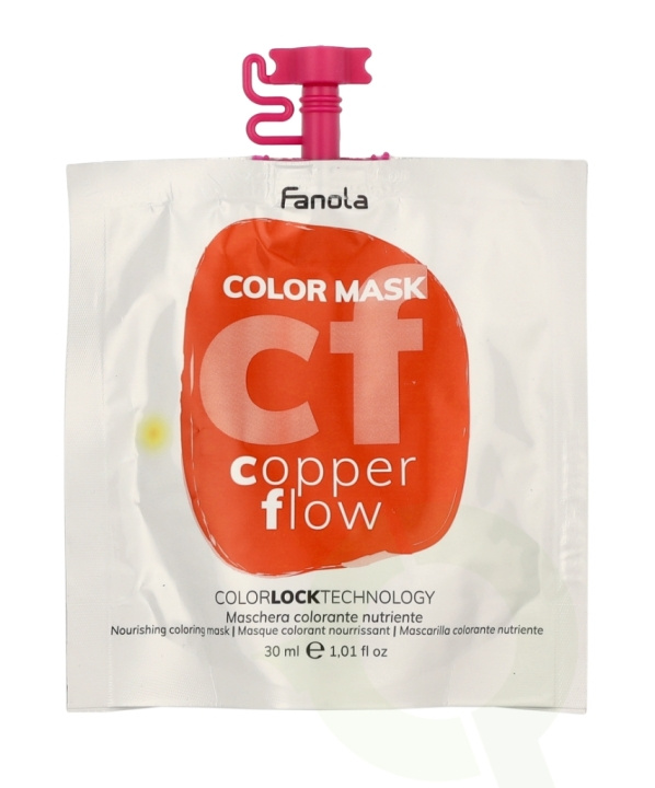 Fanola Color Mask 30 ml Copper Flow in the group BEAUTY & HEALTH / Skin care / Face / Masks at TP E-commerce Nordic AB (C57557)