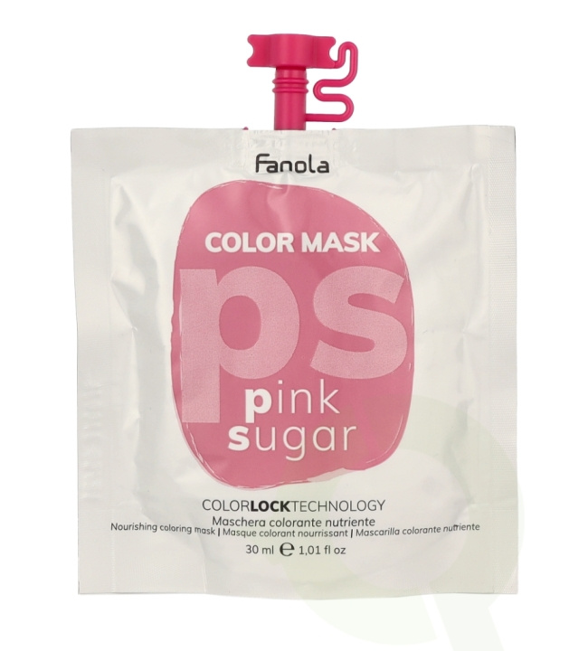 Fanola Color Mask 30 ml Pink Sugar in the group BEAUTY & HEALTH / Skin care / Face / Masks at TP E-commerce Nordic AB (C57560)