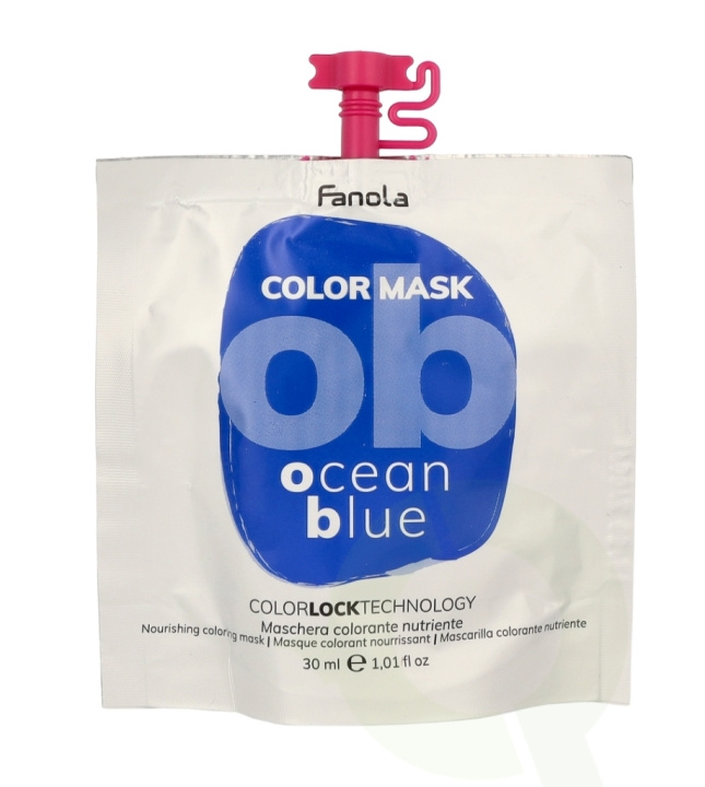 Fanola Color Mask 30 ml Ocean Blue in the group BEAUTY & HEALTH / Skin care / Face / Masks at TP E-commerce Nordic AB (C57561)