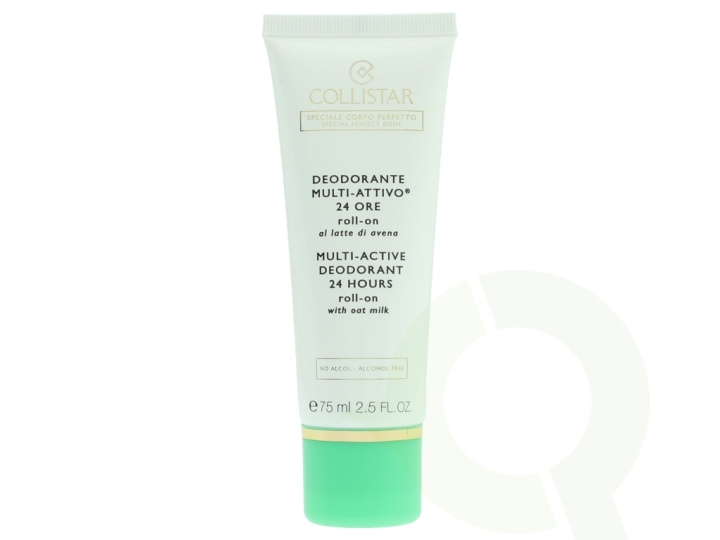 Collistar Multi-Active Deo 24H Roll On 75 ml Alcohol Free - With Oat Milk in the group BEAUTY & HEALTH / Fragrance & Perfume / Deodorants / Deodorant for men at TP E-commerce Nordic AB (C57581)