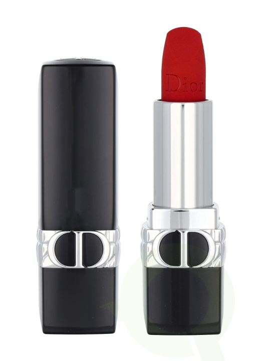 Dior Rouge Dior Couture Colour Lipstick - Refillable 3.5 g #999 Velvet in the group BEAUTY & HEALTH / Makeup / Lips / Lipstick at TP E-commerce Nordic AB (C57591)