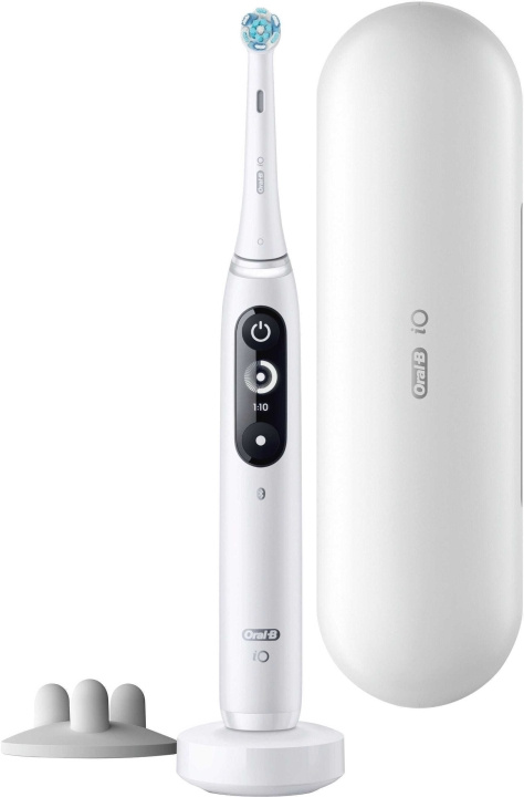 Oral B iO Series 7 - elektrisk tandborste, vit in the group BEAUTY & HEALTH / Oral care / Electric toothbrushes at TP E-commerce Nordic AB (C57680)