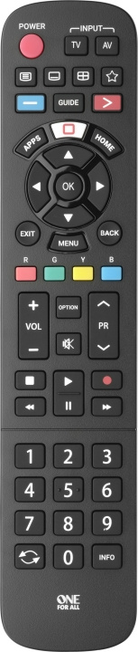 One For All URC 4914 universell fjärrkontroll för Panasonic TV in the group HOME ELECTRONICS / Audio & Picture / TV & Accessories / Remote controls at TP E-commerce Nordic AB (C57733)