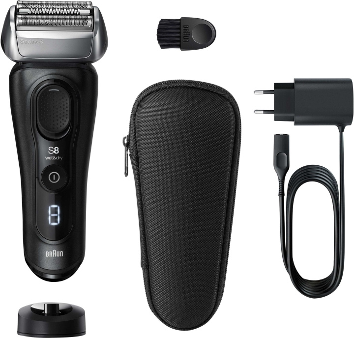 Braun Series 8 8410s rakapparat in the group BEAUTY & HEALTH / Hair & Styling / Shaving & Trimming / Shavers at TP E-commerce Nordic AB (C57748)