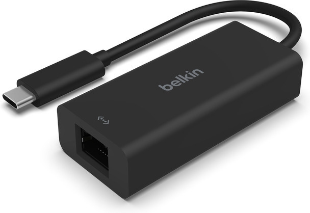 Belkin USB-C - 2.5 Gigabit Ethernet adapter - USB-nätverkskort in the group COMPUTERS & PERIPHERALS / Network / Network cards / USB at TP E-commerce Nordic AB (C57786)