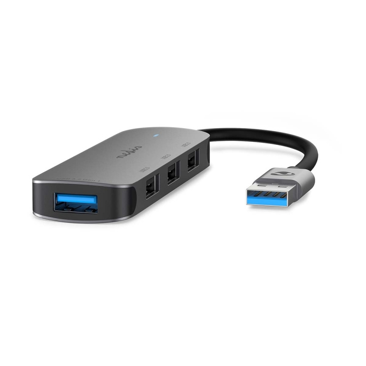 Nedis USB Hub | USB-A Male | 4x USB A Female | 4 port(s) | USB 2.0 / USB 3.2 Gen 1 | USB Powered in the group COMPUTERS & PERIPHERALS / Computer accessories / USB-Hubs at TP E-commerce Nordic AB (C57846)